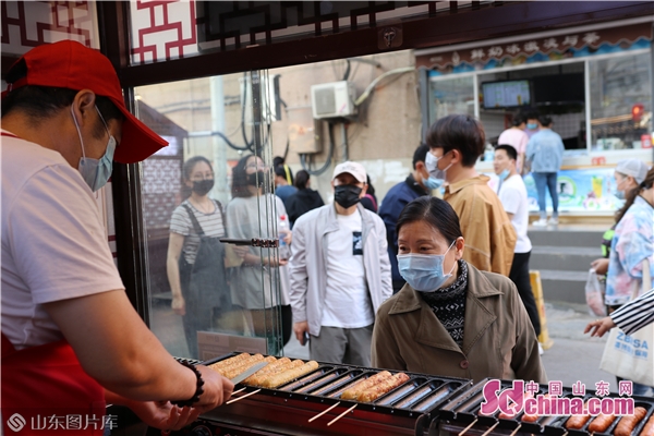 最新淄博夜市小吃一条街,张店黄桑淄味招商电话