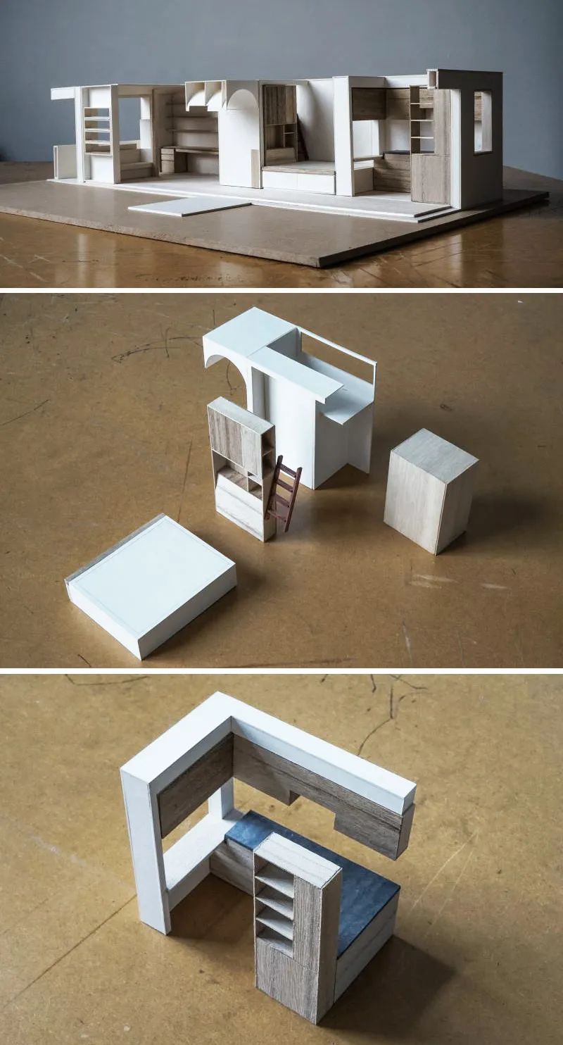 36㎡的三口之家-向心而居/金秋野建筑事务所