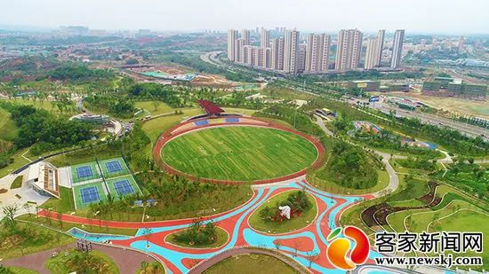 赣州五龙浩克体育公园,赣州体育公园效果图