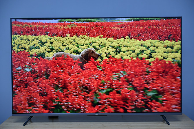 redmia65智能电视评测,金属边框全面屏