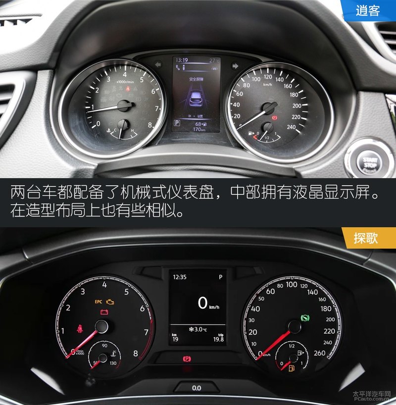 日系suv逍客哪款最好的,日产逍客经典智享版和大众途观