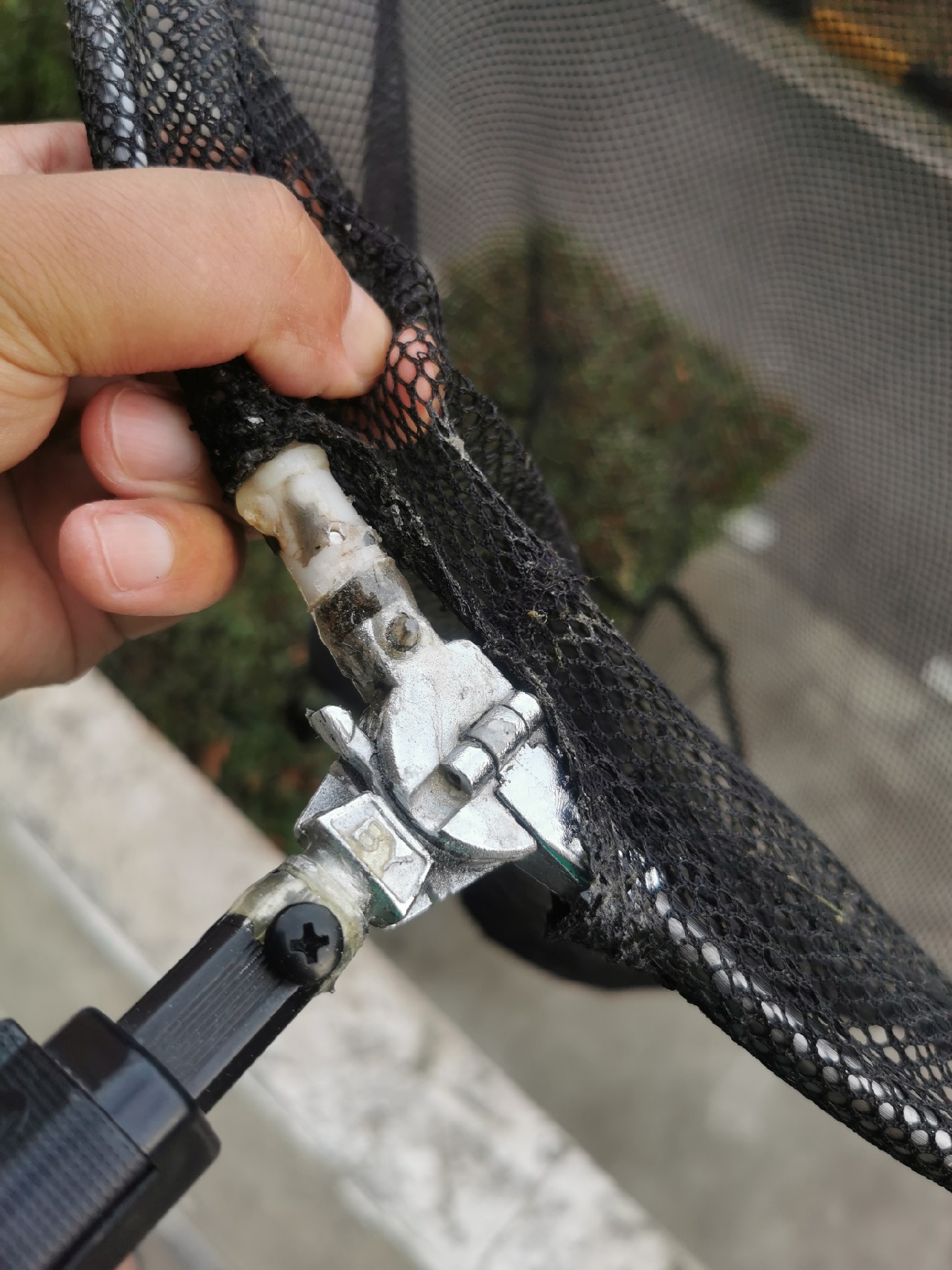 抄网坏了如何改造,抄网坏了如何补抄网