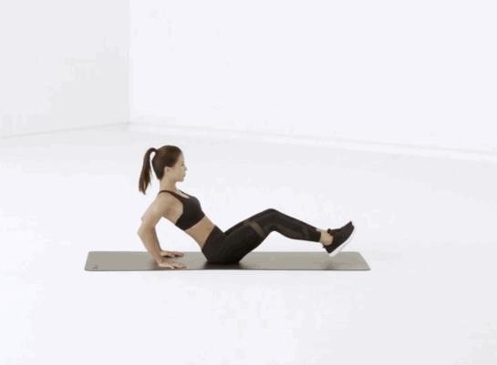 马甲线教程视频动作要领,腰腹肌训练马甲线要领