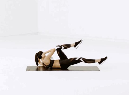 马甲线教程视频动作要领,腰腹肌训练马甲线要领