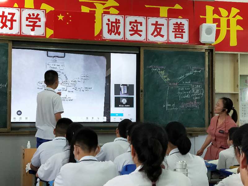 学在经开鹤湖唱响主旋律——鹤湖学校：用思维导图助力英语课堂