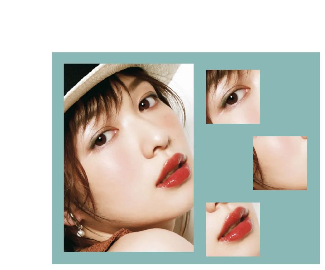 成熟系淡颜妆容御姐妆,清冷厌世风妆容