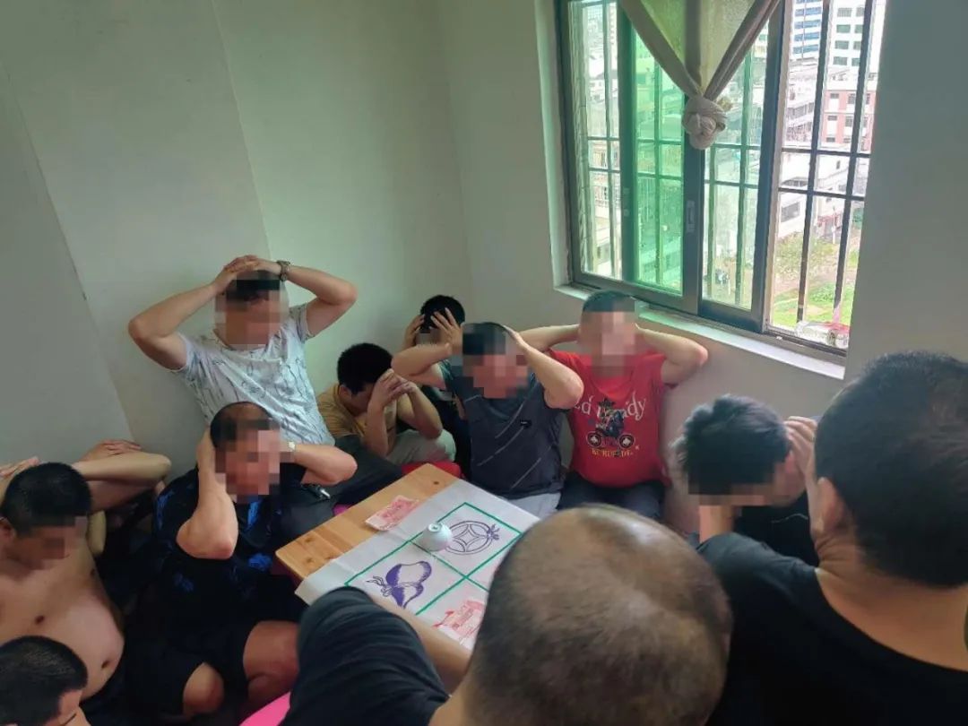租公寓开设*场赌**牟暴利被一窝端枫溪警方成功捣毁一“鱼虾蟹”赌窝抓34人