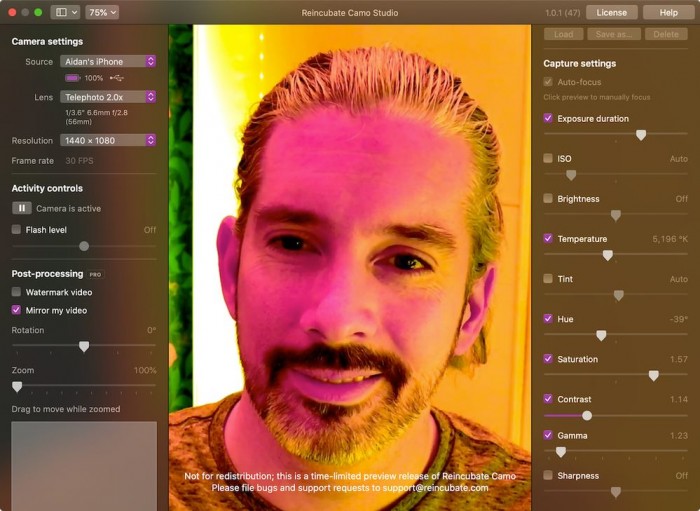 给iphonese改装摄像头,苹果手机怎么当mac网络摄像头