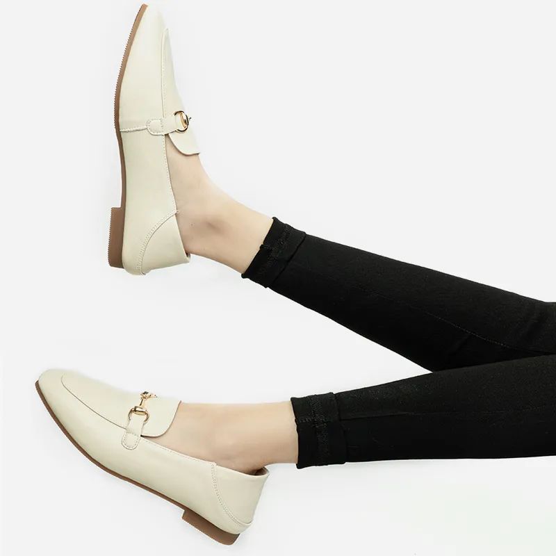 尖头乐福鞋秋冬款,适合脚宽的乐福鞋秋冬款