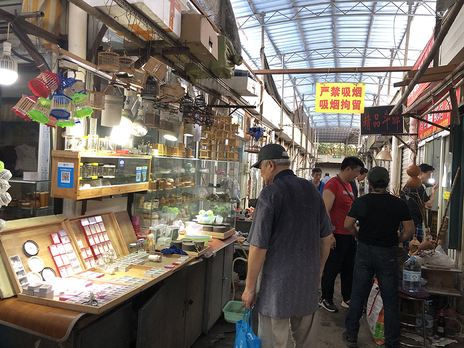 上海市中心最大的花鸟市场,曾经的上海4大花鸟市场