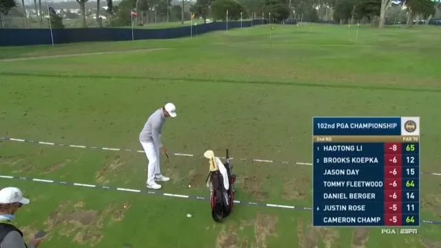 李昊桐侧面挥杆视频,李昊桐参加高尔夫视频