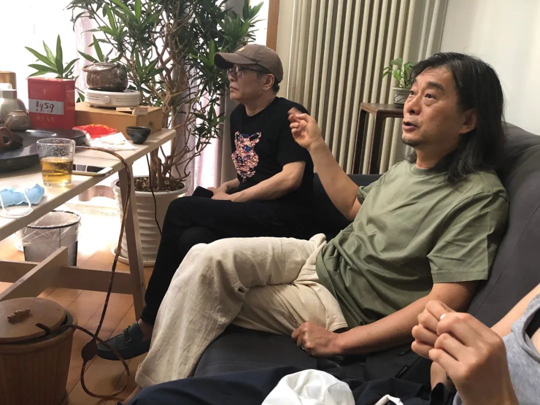 第一届“央美抽象高研班”即将启动|部分入选学员赴孟禄丁等导师工作室参观访问