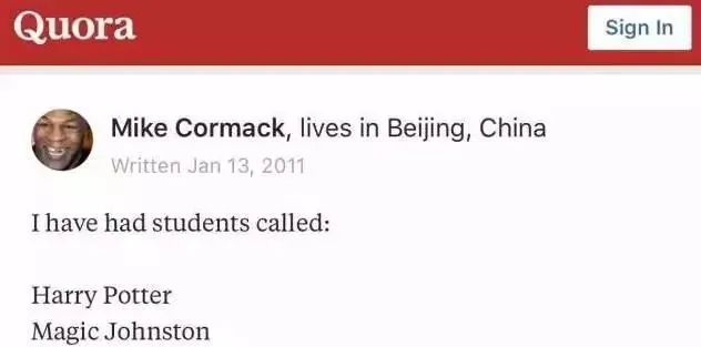 英专学生为什么要取英文名,留学生如何取一个地道的英文名