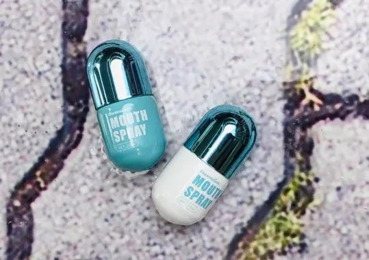 喷一喷顽固口臭祛除了，连打嗝都是香飘飘的