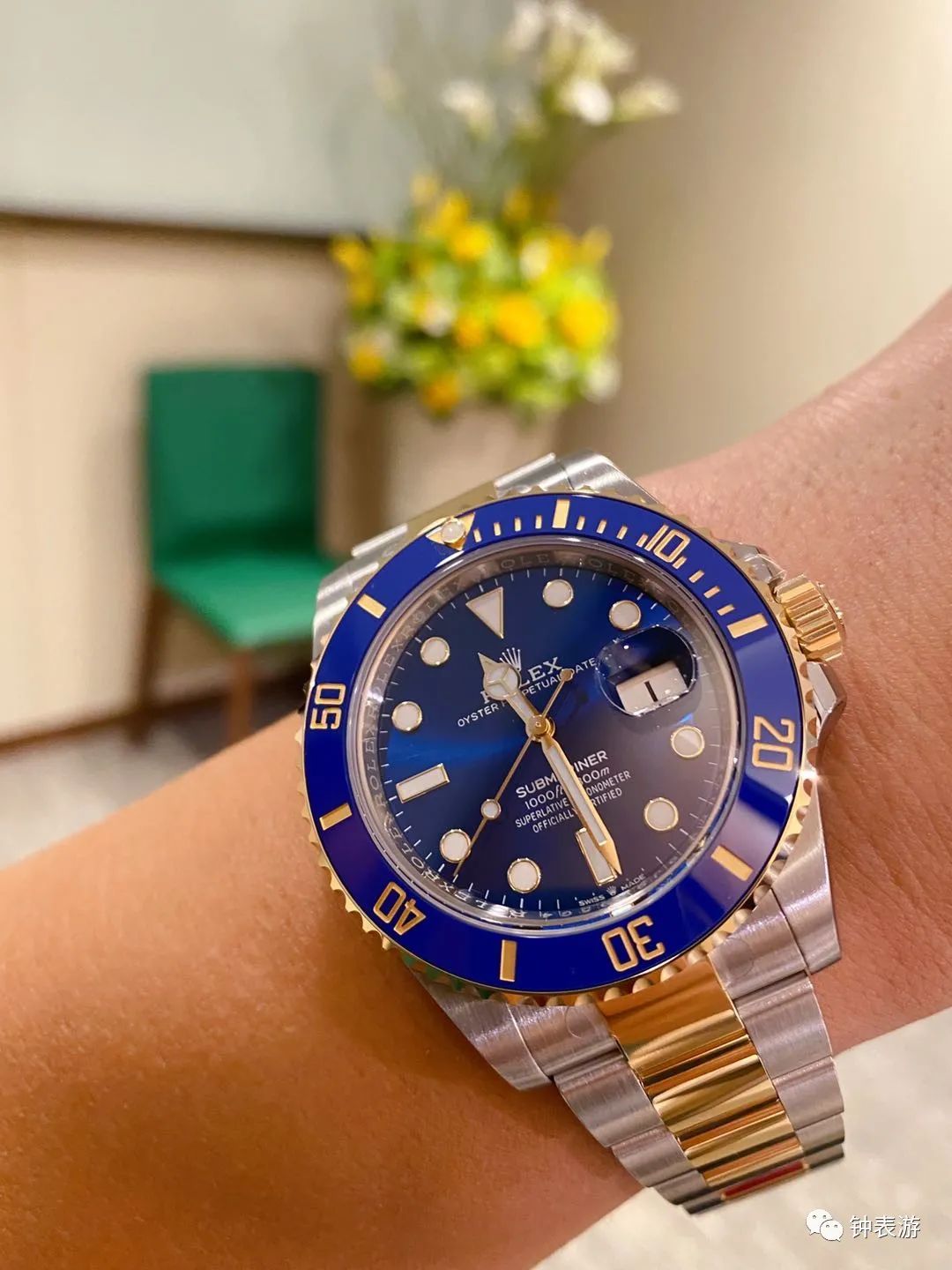 劳力士新款绿水鬼超强放大细节图,劳力士绿鬼开后盖