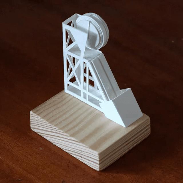 手工diy建筑模型,小丑回魂场景微缩模型手作