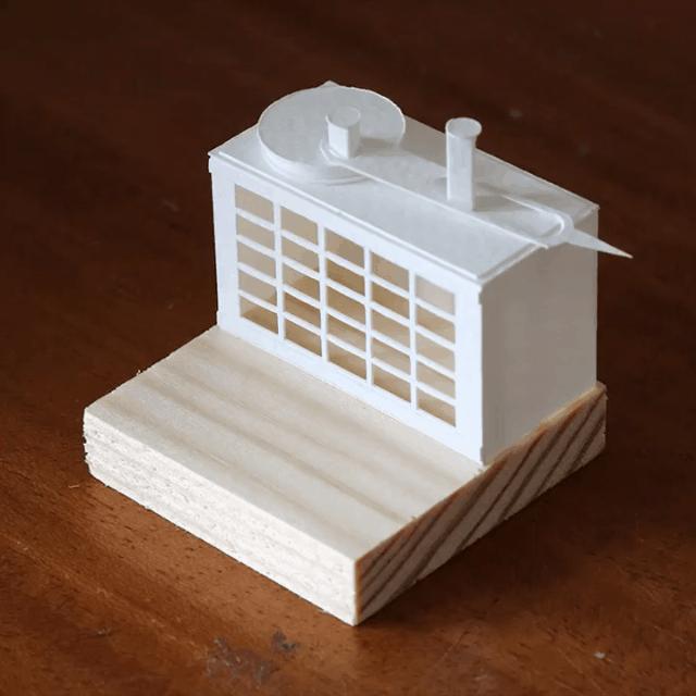 手工diy建筑模型,小丑回魂场景微缩模型手作