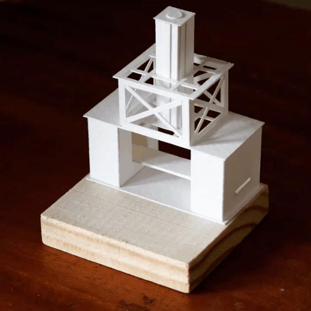 手工diy建筑模型,小丑回魂场景微缩模型手作