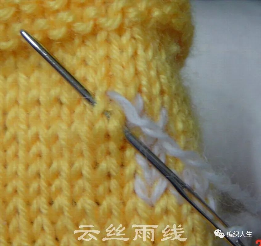 毛衣绣字的正确方法,毛衣图案怎么缝制