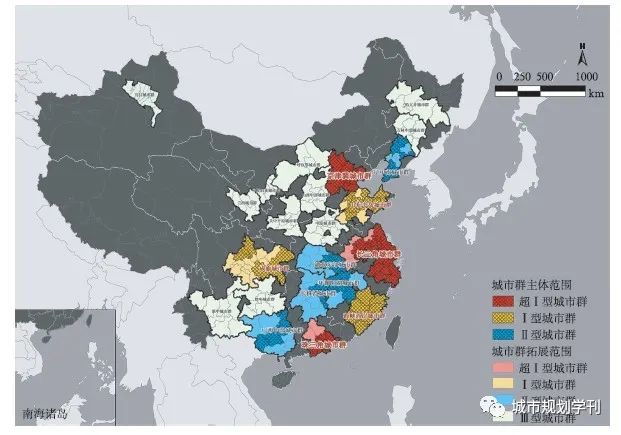 张艺帅赵民程遥|我国城市群的识别、分类及其内部组织特征解析——基于“网络联系”和“地域属性”的新视角