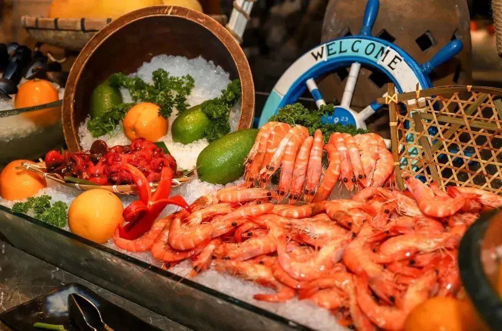 常德喜来登酒店海鲜自助餐298,喜来登10-15人餐