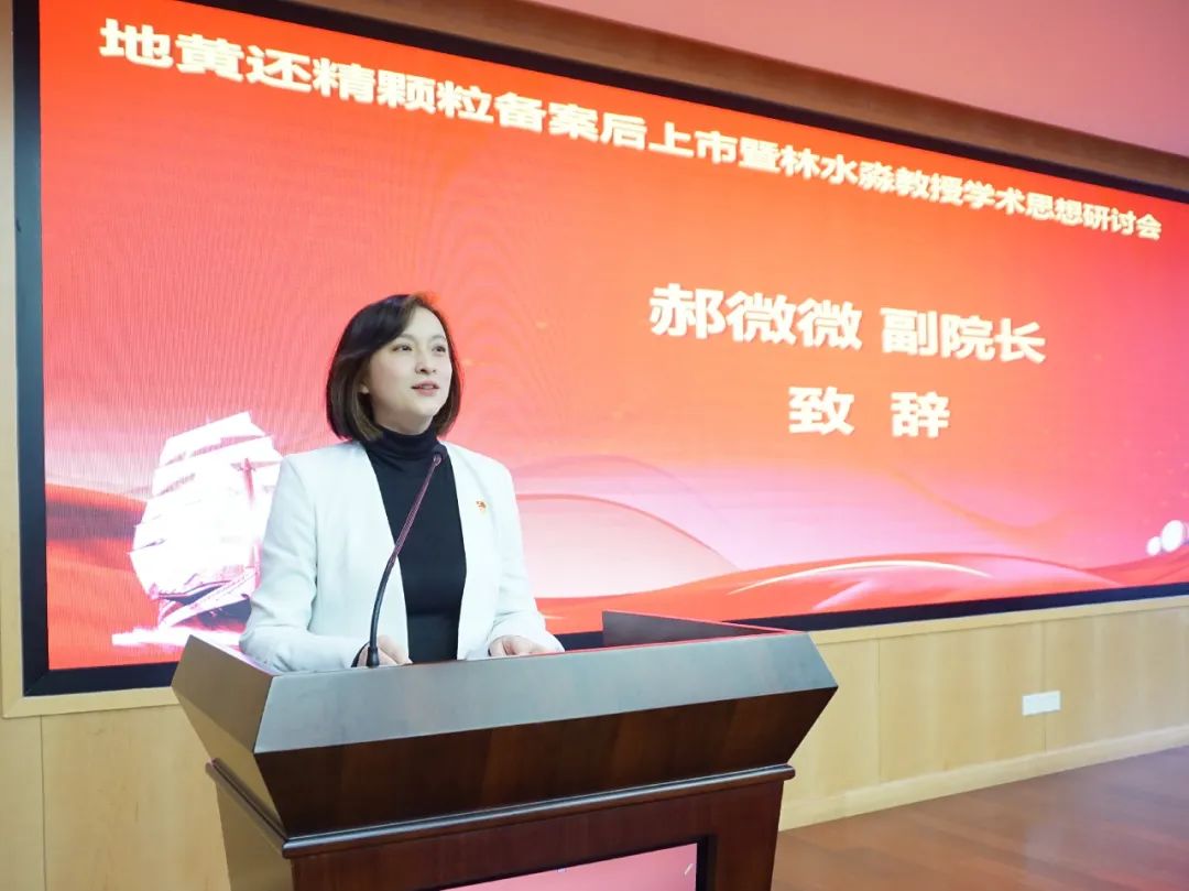 岳阳医院举办“地黄还精颗粒”备案后上市暨林水淼教授学术思想研讨会