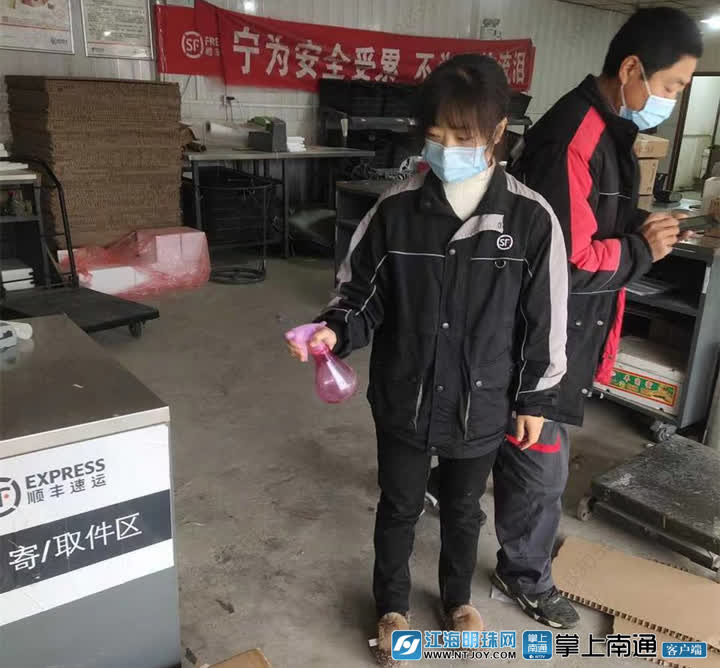 南通疫情防控封控情况,快递物流防疫消杀保障寄递安全
