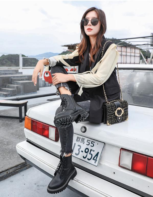 秋冬轻便保暖马丁靴,冬季必备马丁靴总有一款适合你