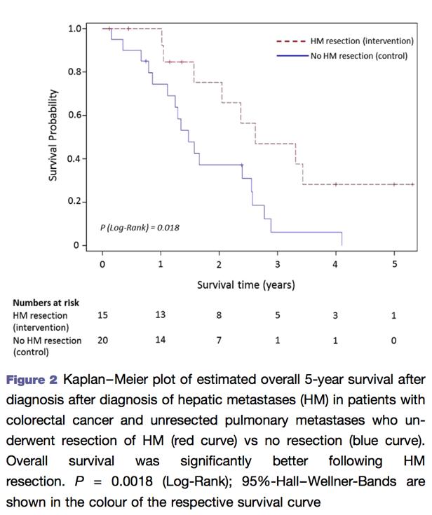 直肠癌双肺转移用靶向药可活几年,结直肠癌肝转移
