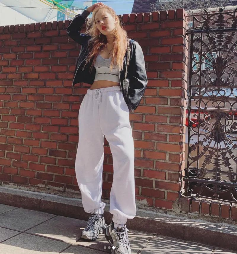 blackpink穿运动装,跟着blackpink学穿搭