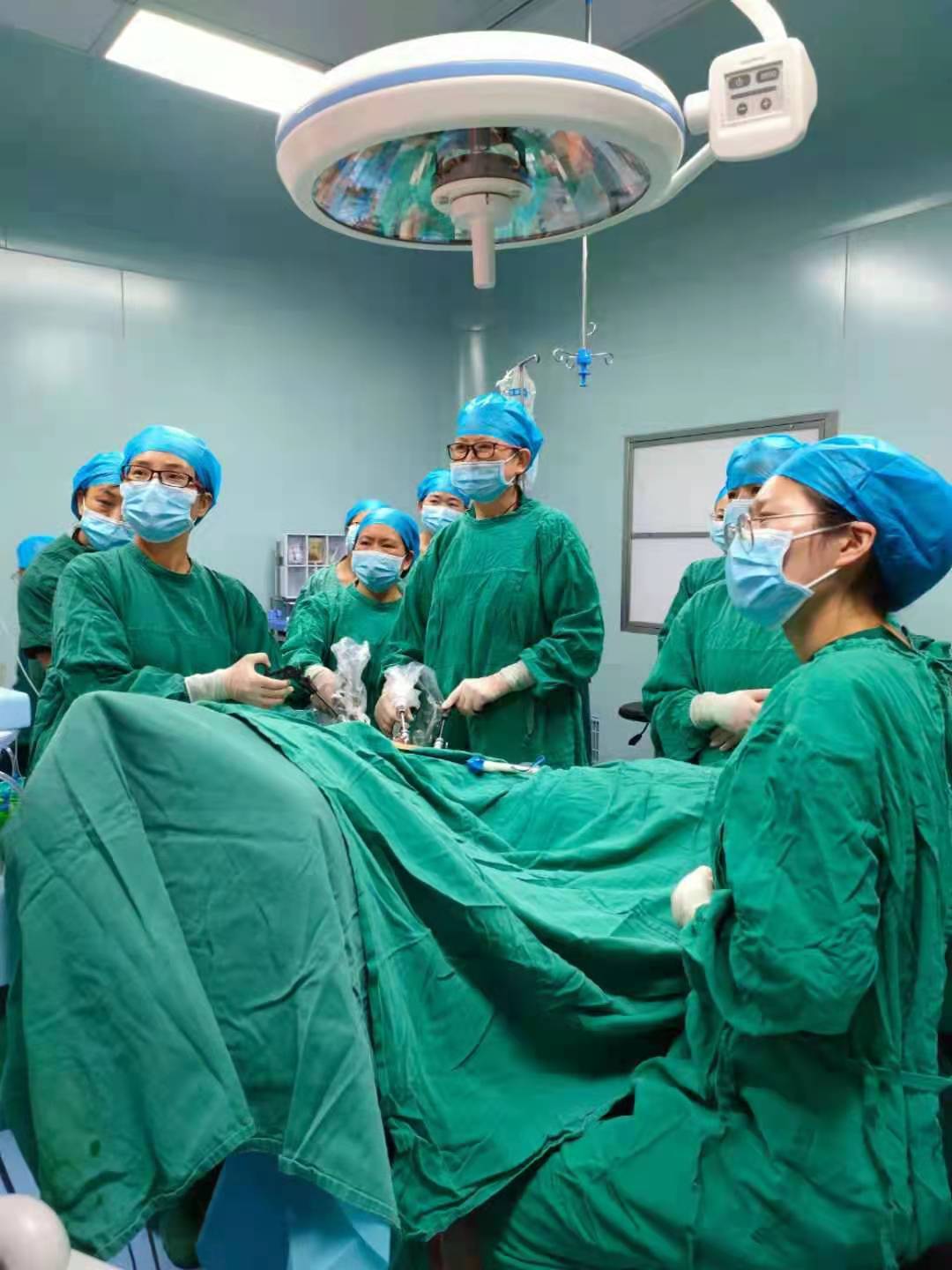 宫颈癌早期做了腹腔镜下根治手术,富源人民医院微创科