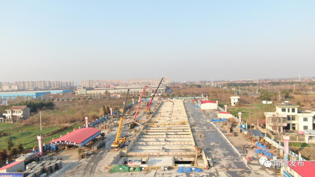 高铁通车可喜可贺,好消息南通地铁1号线