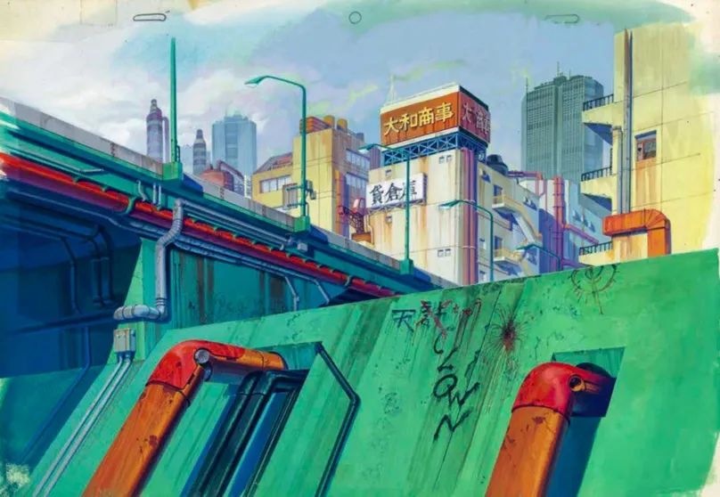 日本动画产业中的建筑,日本动画产业展示