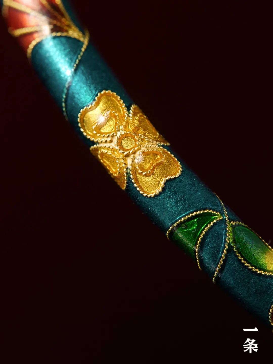 掐丝珐琅彩非遗,珐琅彩掐丝描金