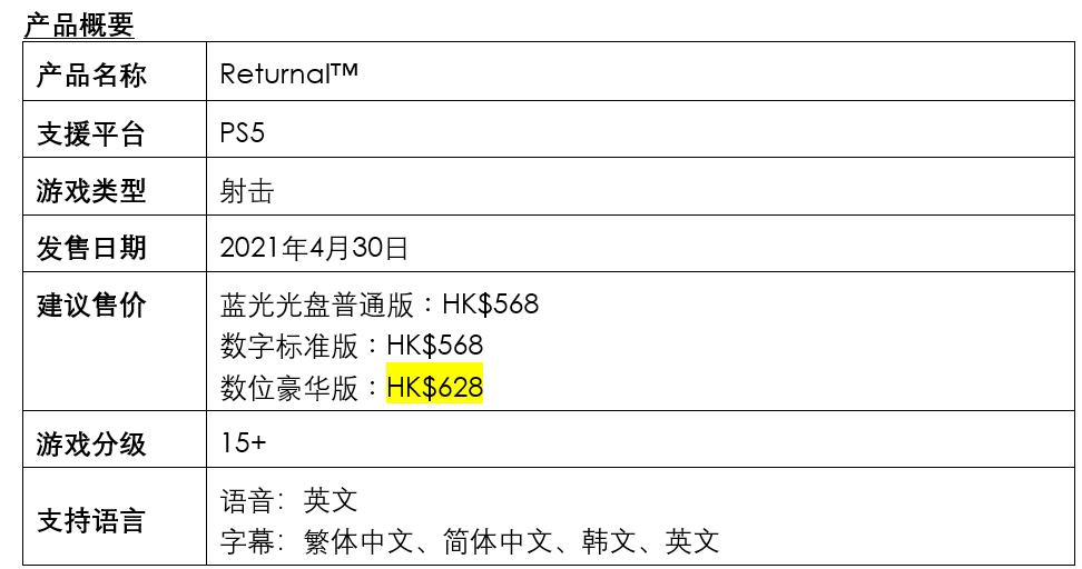 ps5return,ps5发布日期和发售日期