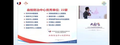 热烈恭喜吉林市人民医院荣获国家“血栓防治中心优秀单位”称号