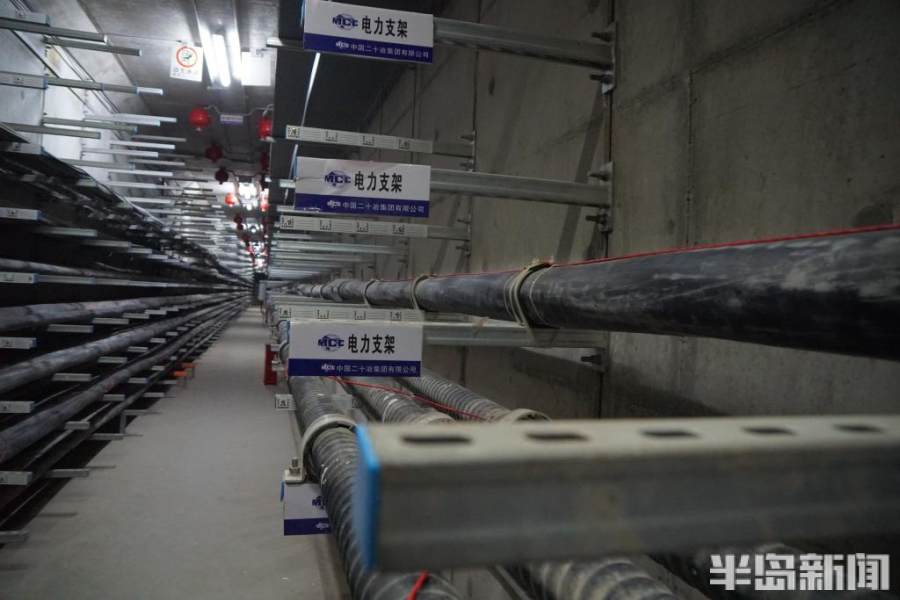 半岛聚焦|30公里管廊上万监测点、古力盖带门禁……新机场地下动脉大揭秘