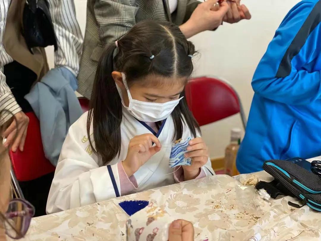 学做暑假手工,自制清新小香囊