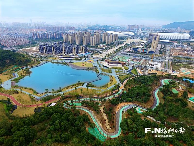 福州南公园最新规划图,上新公园有哪些景点