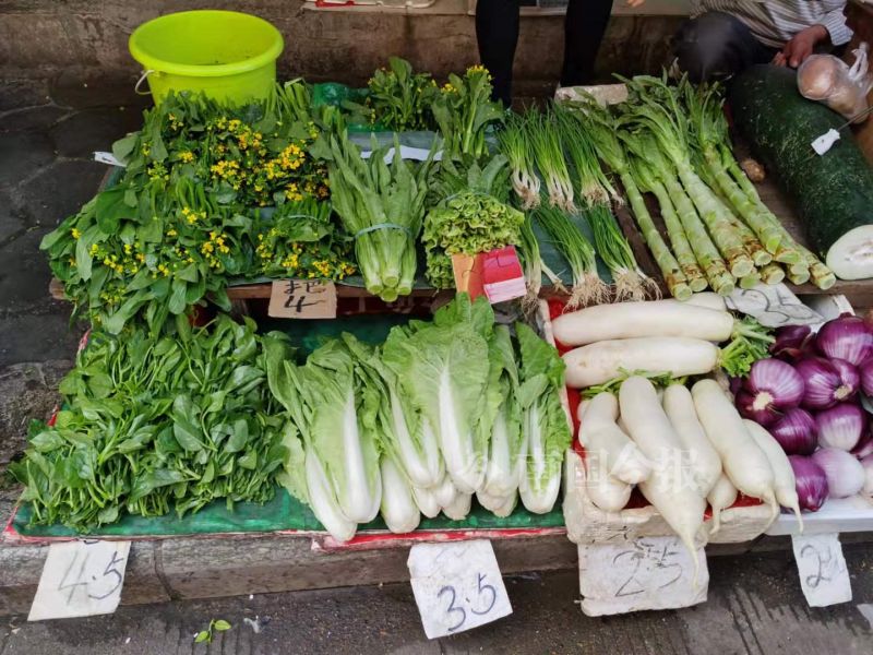 “快吃不起青菜了”？在柳州菜市，部分青菜比猪肉还贵几块钱