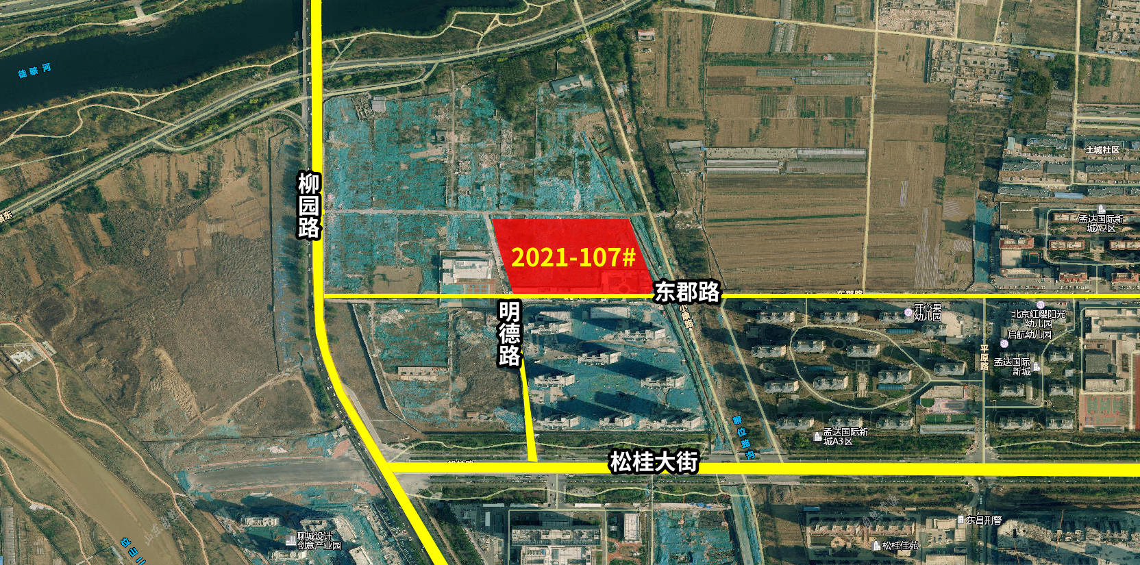 聊城最新房源拍卖公告,聊城东南片区拍地
