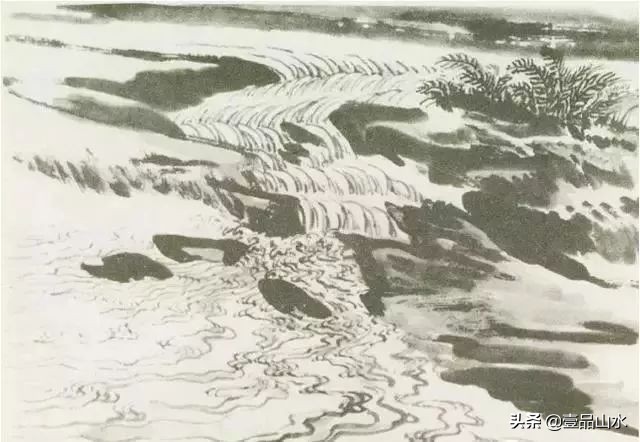 山水水粉画法教程,山水教程大全