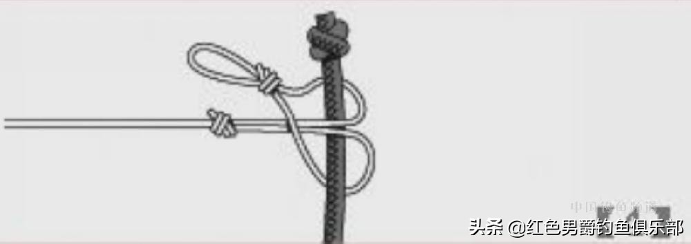 八字环连接子线怎么绑不容易切线,钓鱼主线与八字环子线的绑法