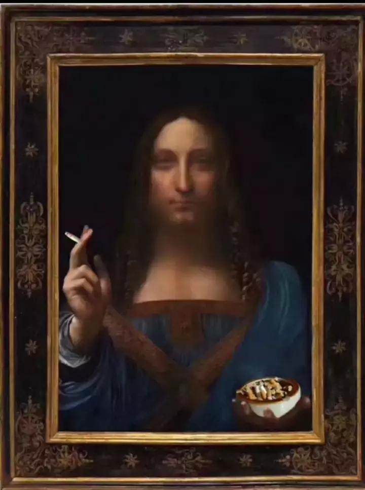 与蒙娜丽莎齐名的世界名画,像蒙娜丽莎风格的艺术品