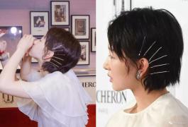 理发店发夹,发夹大号一字夹理发店专用