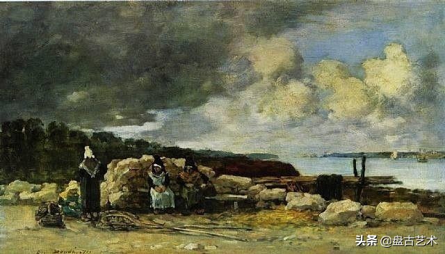 绘画大师创作的精美抽象油画,盘古文化艺术油画欣赏