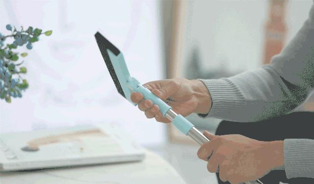 魔术扫把毛发水渍一扫即净,拖地神器不留水渍扫把