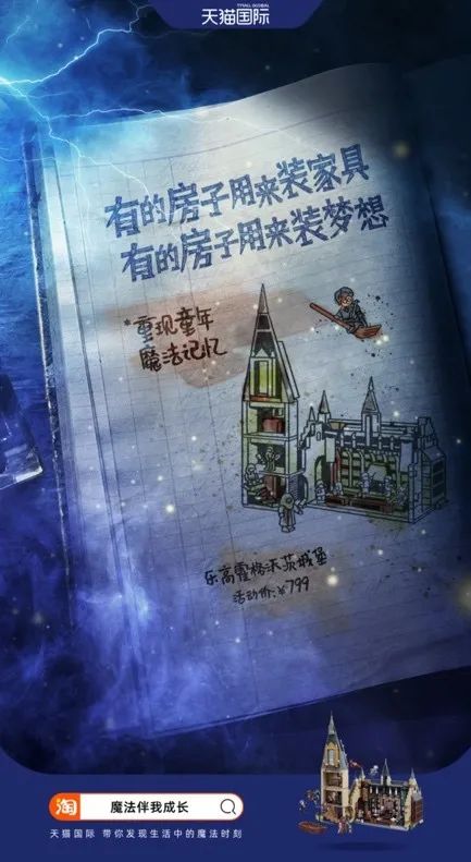 天猫精灵哈利波特联动,天猫与天猫国际