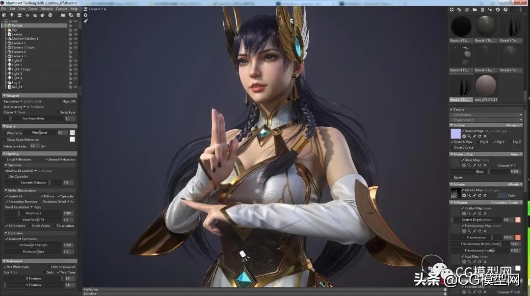 「榜单」202005期CG模型网作品展