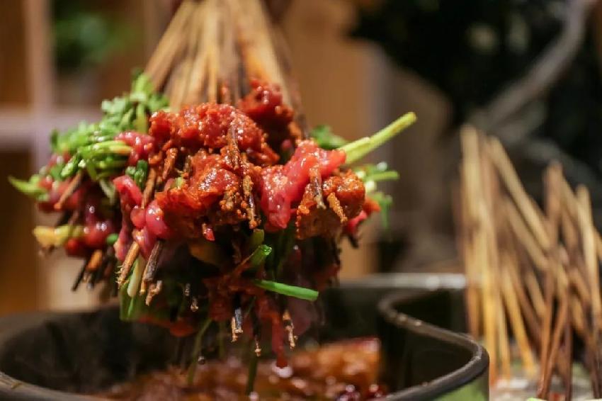 一根竹签串串,一根竹签的威力
